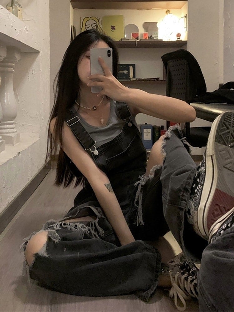 【本日のイベント】今買いたいが特売！オールインワンセットアップワイドパンツ ジーンズ おしゃれ デニムパンツ脚長効果！スキニーパンツ サロペット