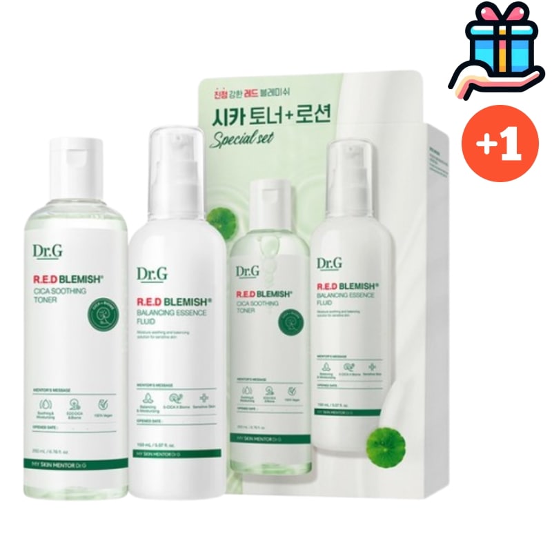 [メガ割 スキンケア] レッド ブレミッシュ シカトナー 200ml + ローション 150ml 2種セット 水分鎮静 油分水分バランス 低刺激 肌バリア 基礎化粧品 韓国コスメ 韓国人気