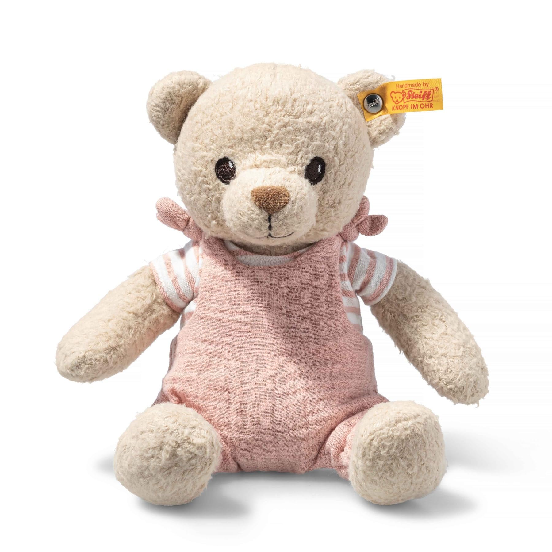 シュタイフ テディベア Gots ネレ テディベア ベビー向けオーガニックぬいぐるみ Steiff organic cotton GOTS Nele Teddy Bear ぬいぐるみ [並行輸入品]
