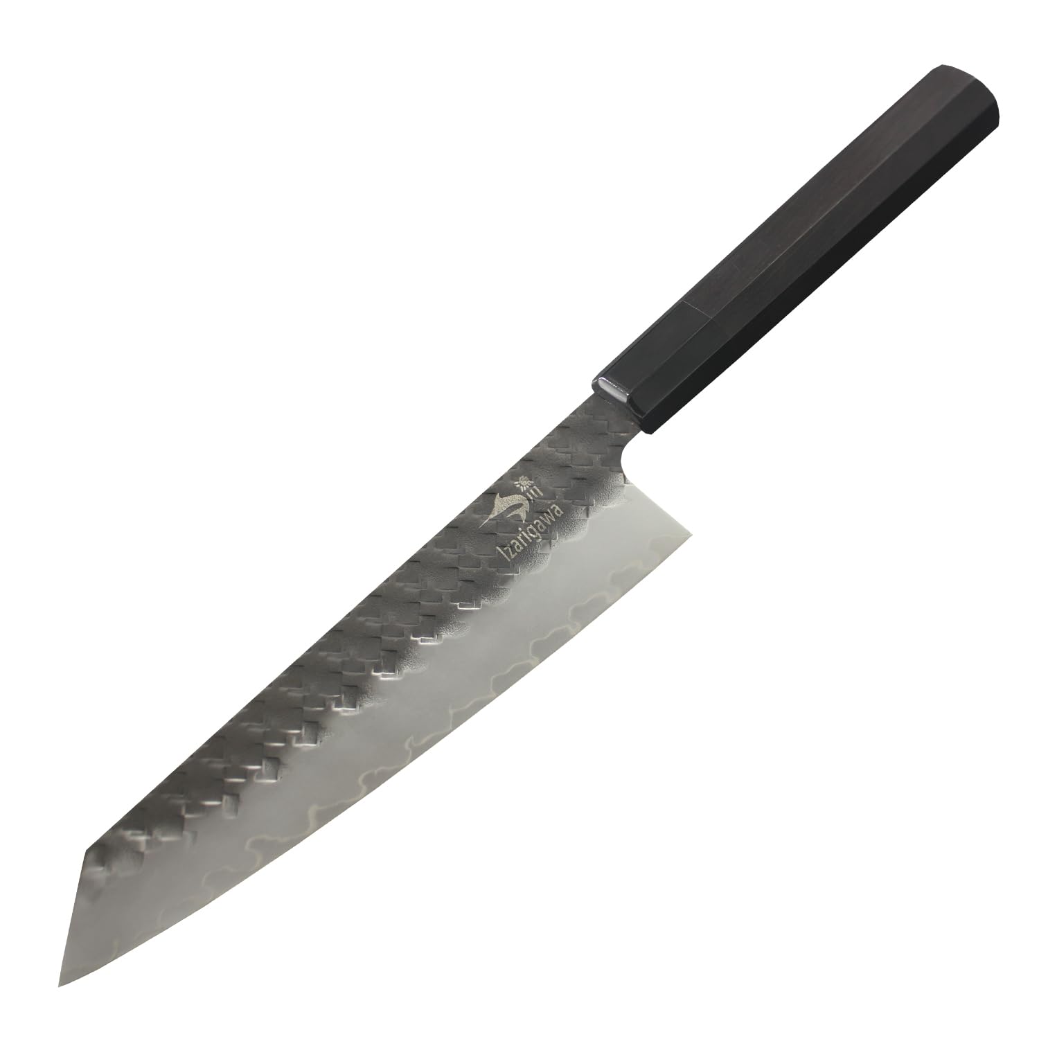 牛刀包丁 【切付型包丁】【剣型牛刀】【刃渡り210】【高級料理包丁】 和式3層割込槌目VG10包丁 【野菜切り 肉切り 魚切り】