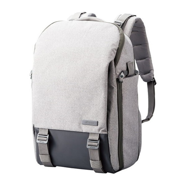 BM-OFC01GY グレー [リュック (ビジネス 大容量 2STYLE カメラバッグ付属 自立設計 15.6インチノートPC offtoco)] メーカー直送