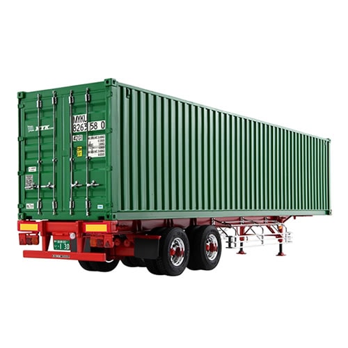 アオシマ【プラモデル】1／32 ヘビーフレイト No.6　40Feet海上コンテナトレーラ（二軸タイプ） H-4905083052907