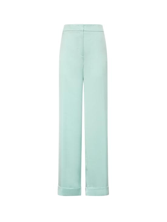 GENNY Women Pants 80AAA123 N0707189 CANAL GREEN