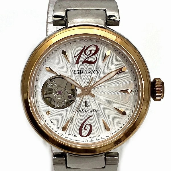 セイコー ルキア SSVM046 自動巻 時計 腕時計 レディース 【中古】