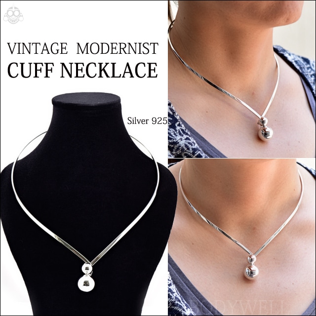 チョーカー ネックレス エレガント ボールデザイン シルバー925 レディース アクセサリー