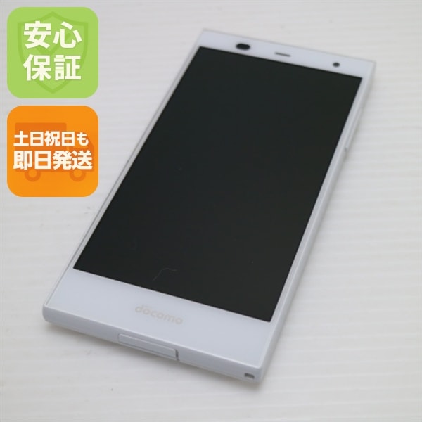超美品 F-01H arrows Fit shiro ホワイト スマホ DoCoMo 富士通 35