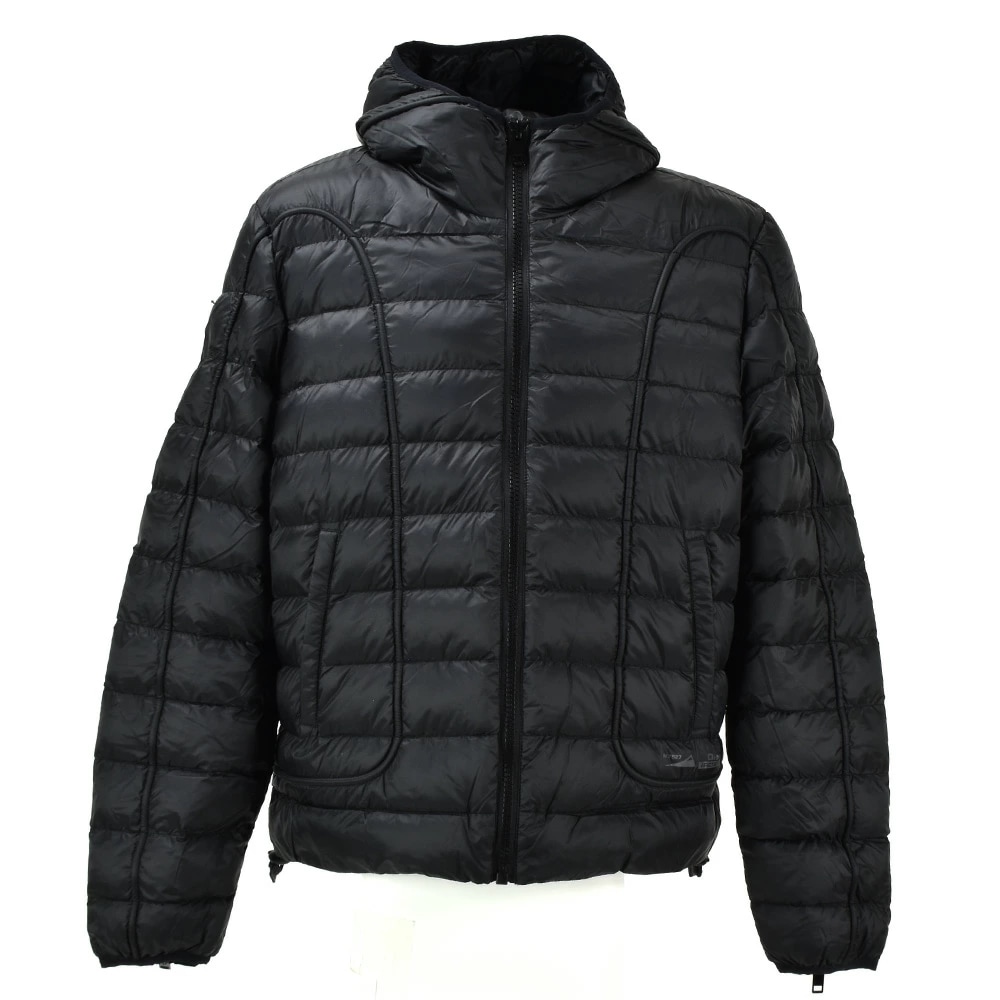 DIESEL ブラック キルティングブルゾン Diesel キルティング ジャケット | ブラック | FARFETCH JP