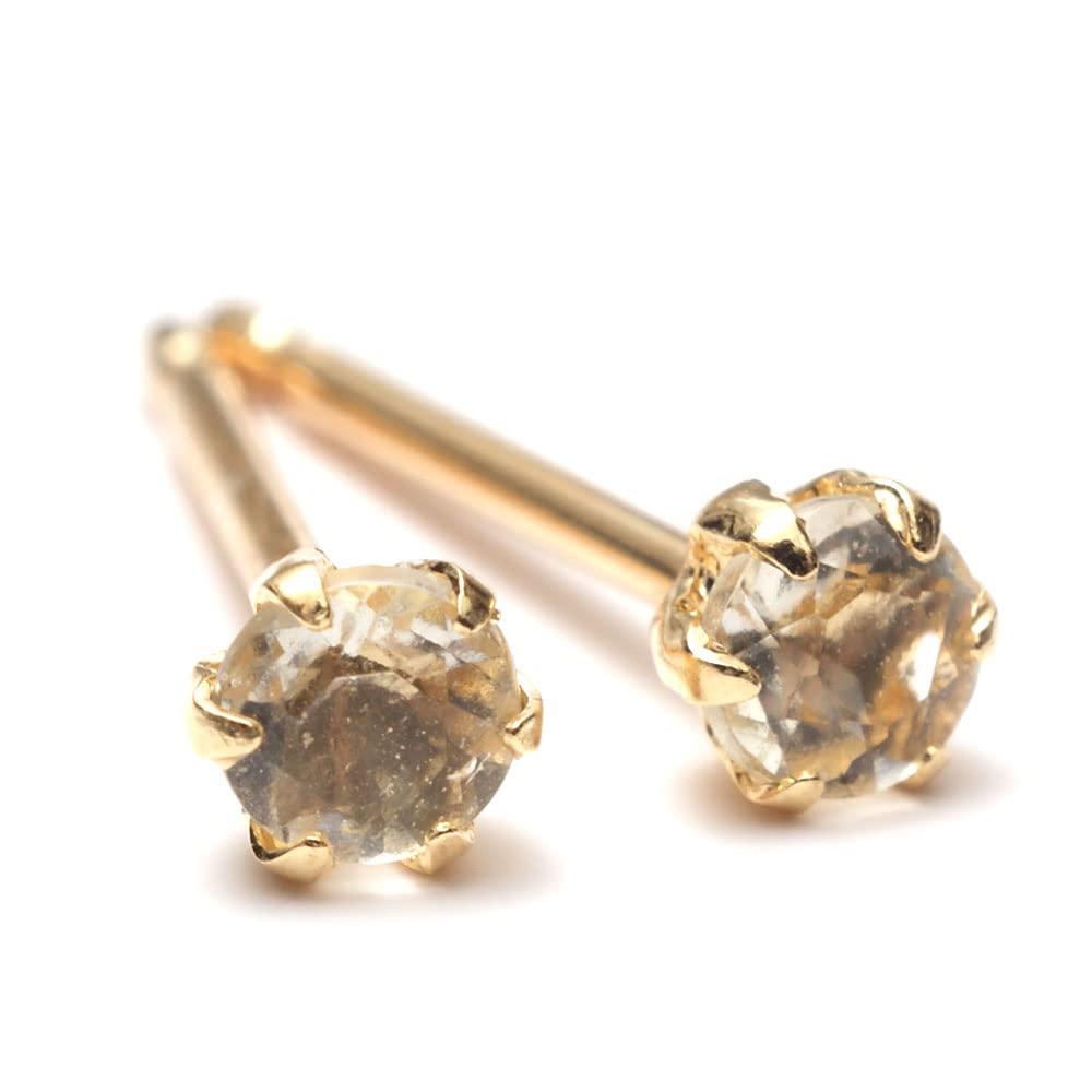 リビアングラス セカンドピアス 宇宙のパワー 隕石 ジュエリー レディース スタッドピアス