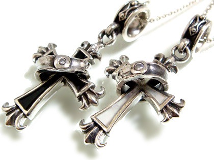 シルバーアクセサリー送料無料ペアクロスリングCZシルバーペンダントst/プレゼント/ギフト/アクセサ