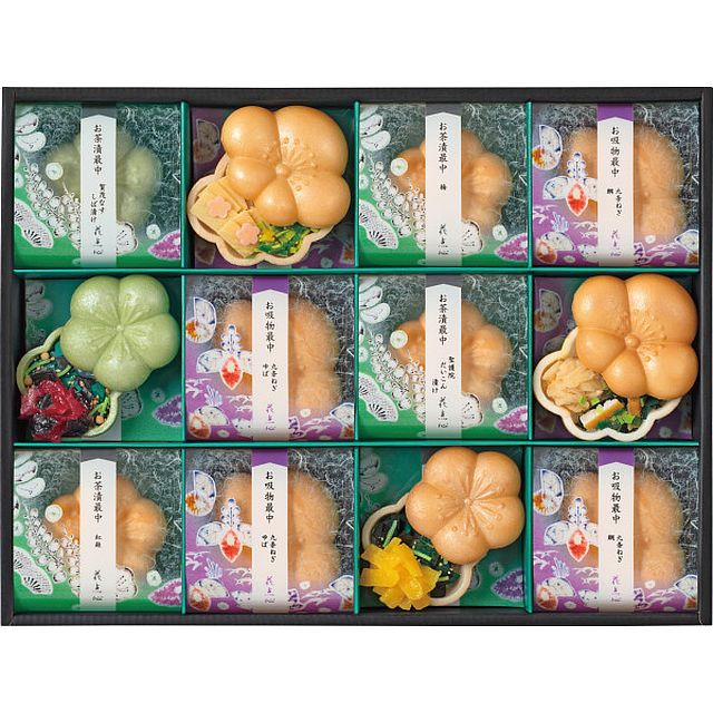 京都/辻が花 お茶漬/お吸物最中詰合せ G-C