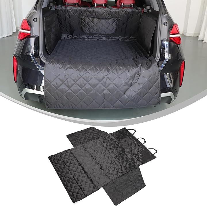 BMW X3 2025年専用 トランクマット ドライブシート ペットシート ペット用 犬 マットカバー ラゲッジマット カー用品 滑り止め バンパー保護 汚れに強い (2025年に対応)