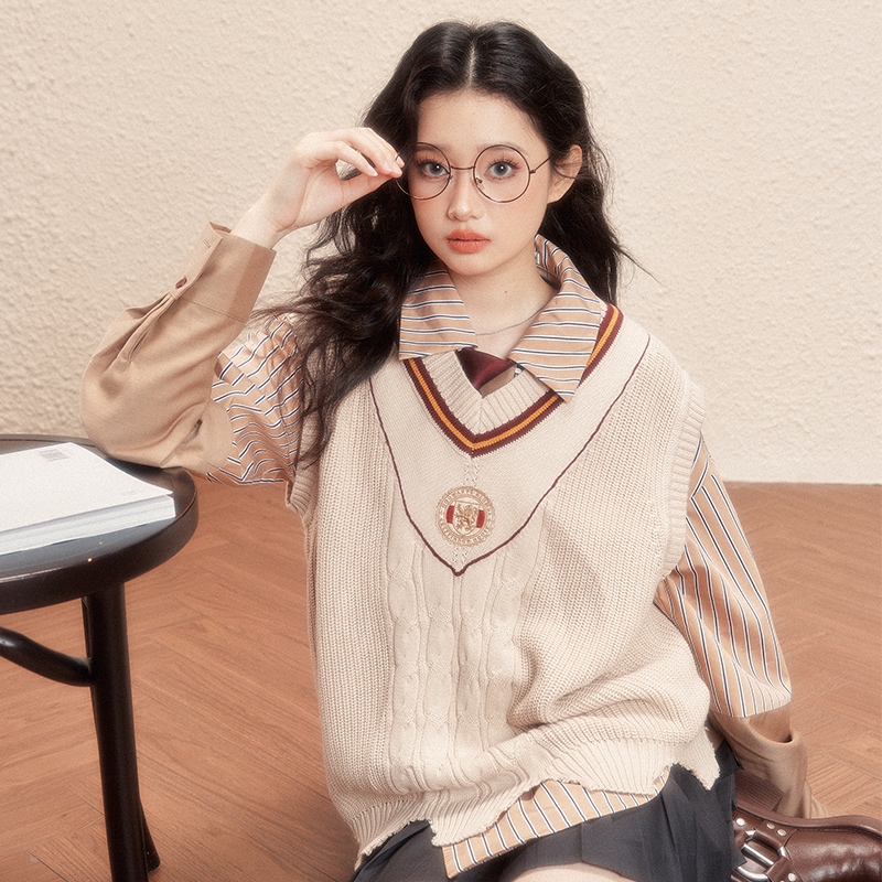 ハリーポッター連名風ベスト秋ゆったりカレッジ 5,543円