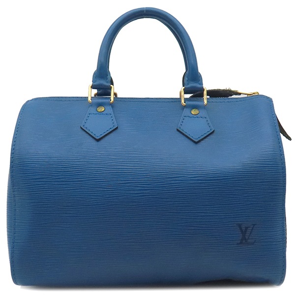 ルイヴィトン LOUIS VUITTON ハンドバッグ スピーディ25 エピレザー トレドブルー ゴールド金具 青 ボストンバッグ 鍵/パドロック欠品 M43015 SP0935【中古】