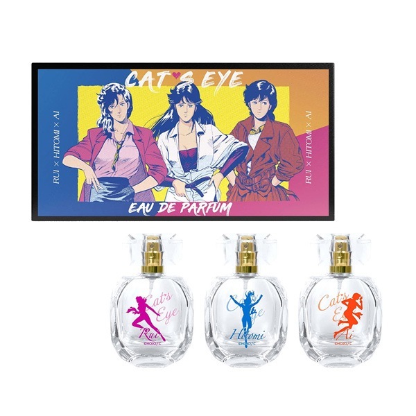 キャッツアイ 40th Anniversary EDP SP 60ml x3 (瞳 泪 愛）