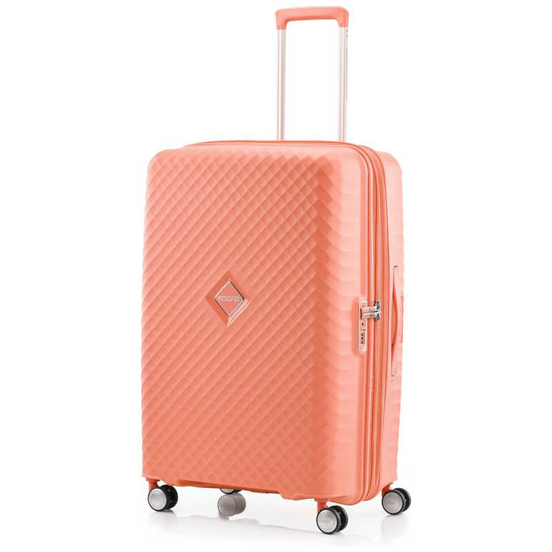 アメリカンツーリスター　スピナー75 エキスパンダブル スーツケース SQUASEM(スクアセム) ブライトコーラル [TSAロック搭載 /94(/106) L /1週間以上]　QJ2*10003