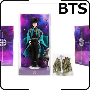 正規品* MATTEL限定* BTS 韓服 ファッションドール JHOPE グリーン (韓服Ver/ idol Ver.衣装付) フィギュア