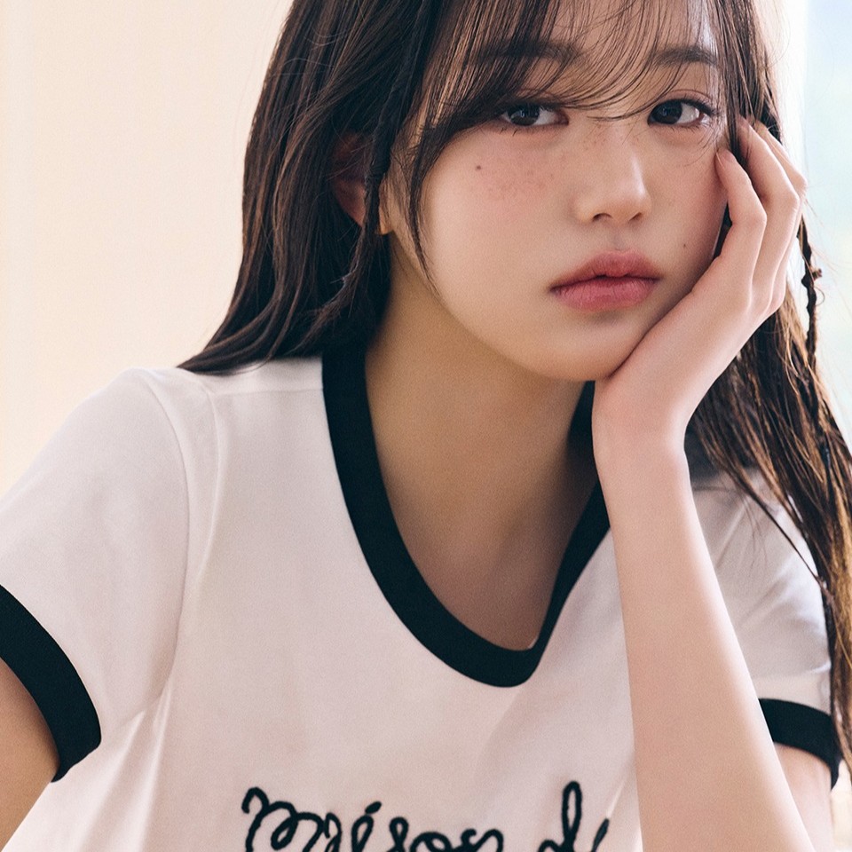 【チャン・ウォニョン着用】MAISON DE ROLA リンガーTシャツ WHITE+BLACK 可愛い おしゃれ ディリーファッション ガーリールック Tシャツ 韓国ファッション 韓国ブランド