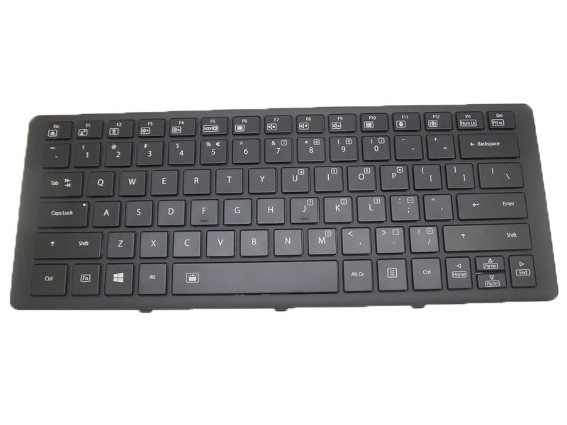 キーボード互換 GigabyteP34 P34G YH-AZ12EB34 UI 英語 バックライト