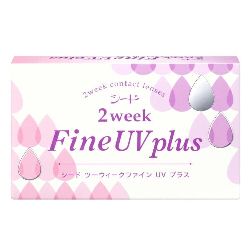 【6箱セット】【ネコポス発送】2ウィークファインUV plus 2週間使い捨てコンタクトレンズ 6枚入 6箱セット(2WEEKFINE UV PLUS)