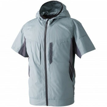 桑和 8349-01 EF半袖ブルゾン LLサイズ シルバーグレー（22） SOWA