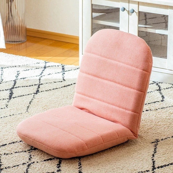 座椅子 lulu ルル コンパクト座椅子 RMJD-56-SPI サーモンピンク