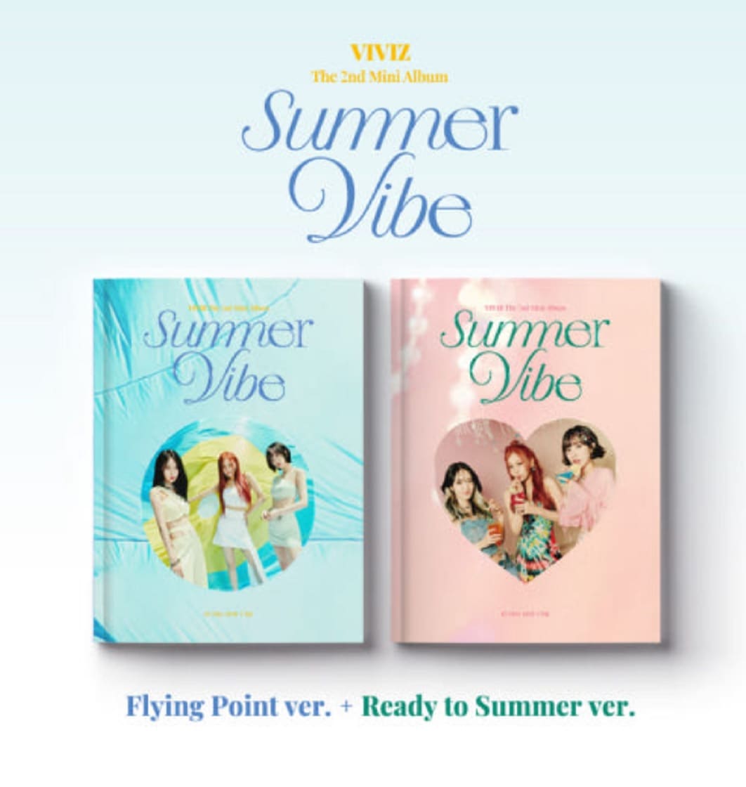 VIVIZ 2nd EP Album SUMMER VIBE 2 Version Set (Sealed) ミニ2集 未開封 新品