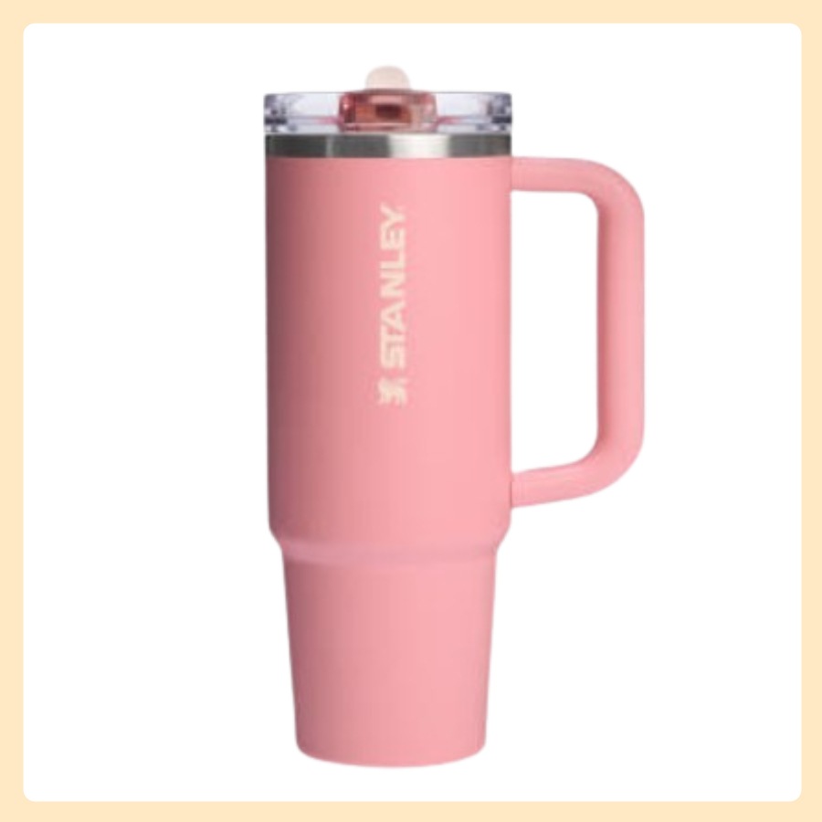 [正規品] クエンツァ プロツアー フリップ ストロー タンブラー 1.18L (ピンクメサ)