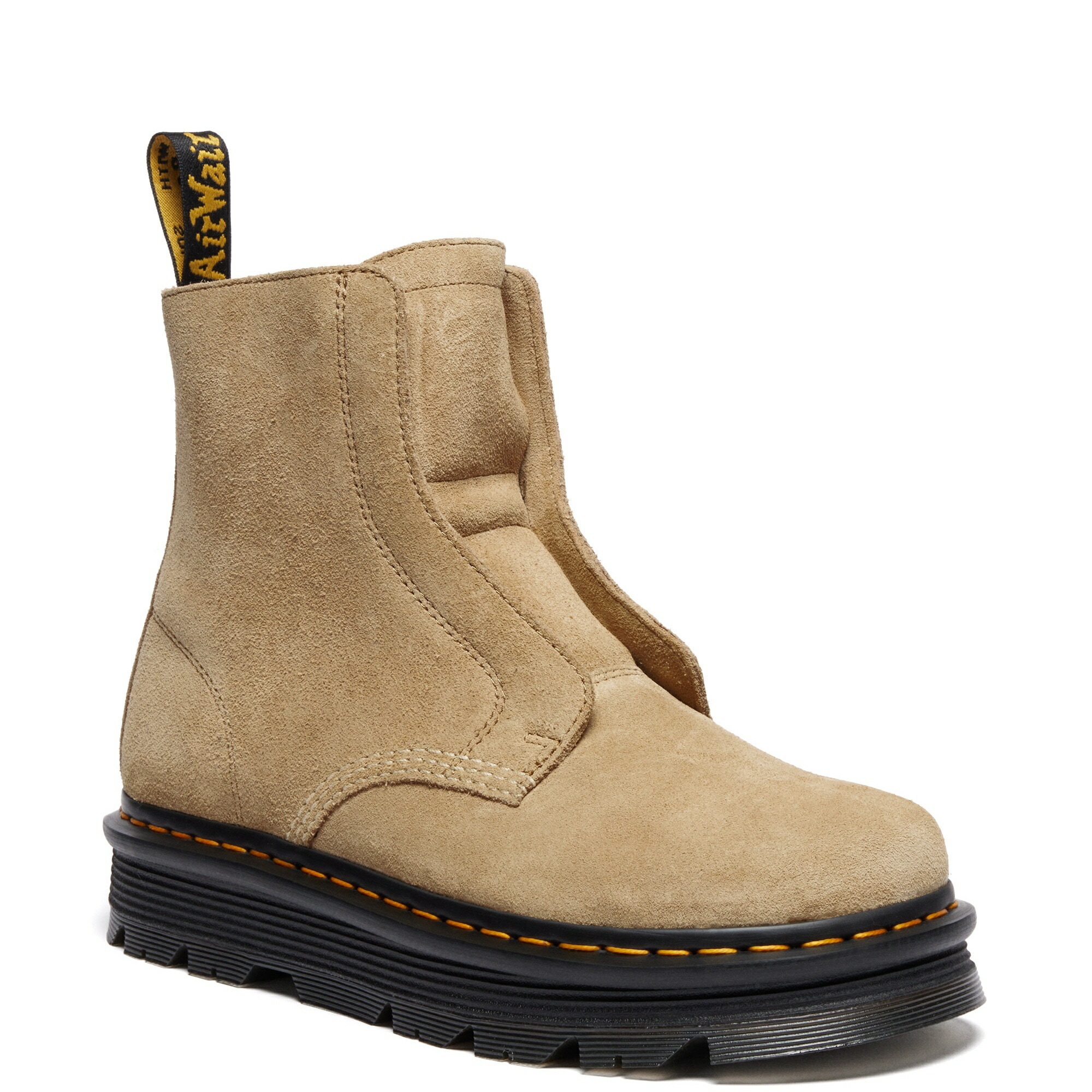 【公式】ZEBZAG レースレス ブーツ シューレス シューレースレス 紐 紐なし 靴紐 靴紐なし ゼブザグ ブーツ ブーツ BROWN 42246200