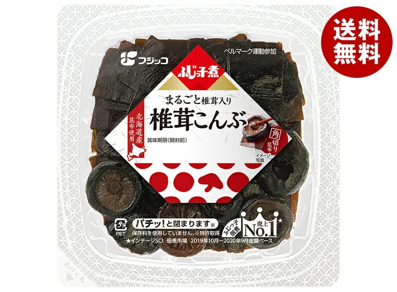 フジッコ ふじっ子煮 椎茸こんぶ 72g×24(12×2)個入