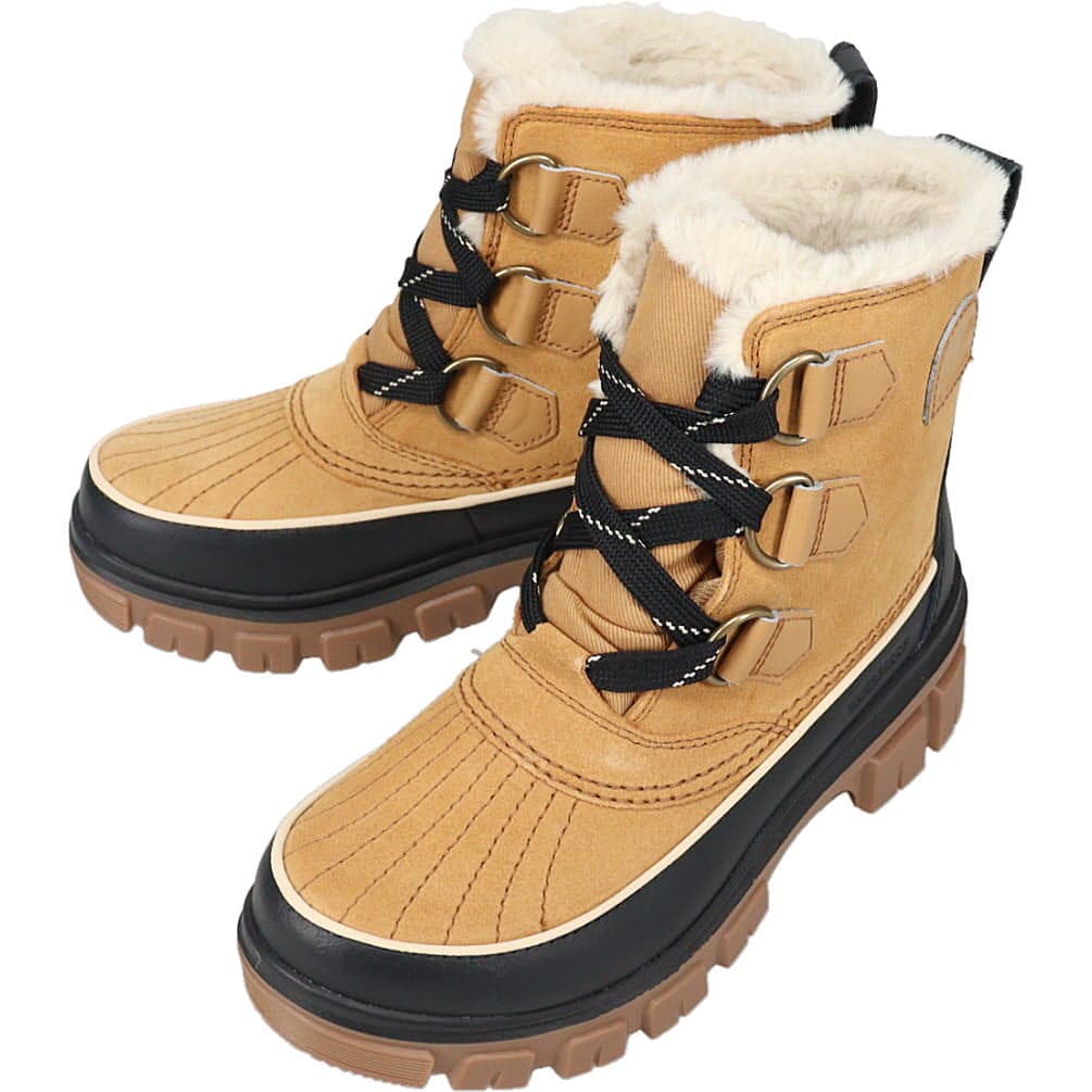 正規品 ブーツ ティボリ5 ウォータープルーフ TIVOLI5 WP カリー/ブラック NL5113 373