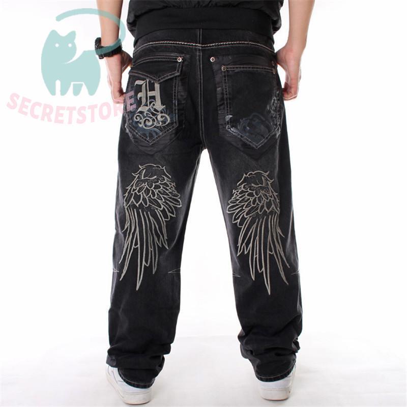 極太 ワイドパンツ バギーパンツ メンズ デニム ジーンズ ルーズフィット ゆったり B系 ストリート ヒップホップ HIPHOP スケートボード