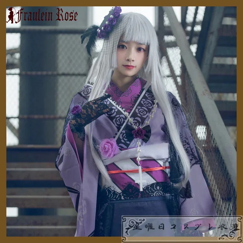 ローゼンメイデン コスプレ 大正ロマン風 水銀燈 コスプレ衣装 仮装 変装 コスチューム イベント コスチューム期間限定30％