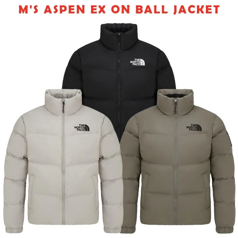 韓国正規品保証 関税負担なNJ3NR71A MS ASPEN EX ON BALL JACKETデイリー 基本 着装 男子 女子 人気 韓国 ファッション 男女共用 アウトドア