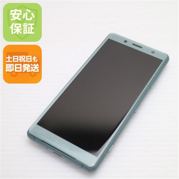 美品 SO-05K Xperia XZ2 Compact グリーン スマホ 132