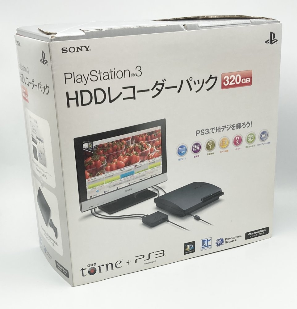 中古 PS3 (250GB) 地デジレコーダー (torne トルネ同梱) パック (CEJH-10010)
