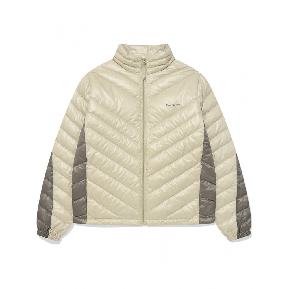 COVERNATパッケーブル軽量ダウンアイボリー