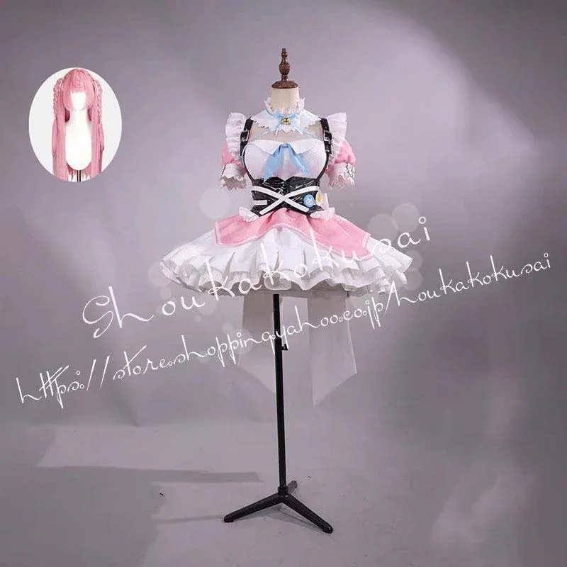 [2026新品] G バーチャル YouTuber Vtuber 結城さくな メイド服 コスプレ衣装 日常服 ハロウィン クリスマス イベント コスチューム 変装活動 仮装 学園祭 撮影 祭り