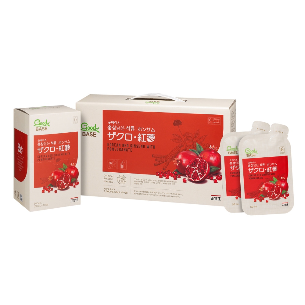 Qoo10] 正官庄 【正官庄 日本公式】ザクロ紅参(ホンサム