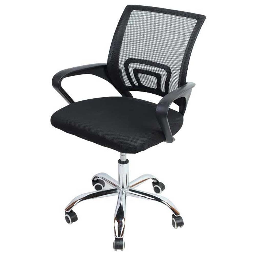 組立簡単 シンプルワークチェア オフィスチェア，座面高さ4554cm手掛け付 き メッシュタイプ デスクチェア