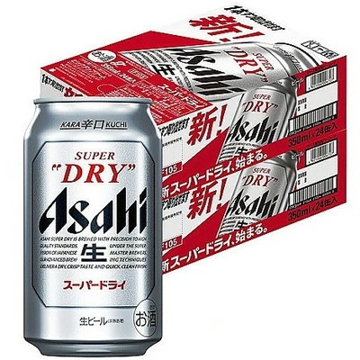 通常販売用　アサヒ スーパードライ 350ml48本/2ケース YTR