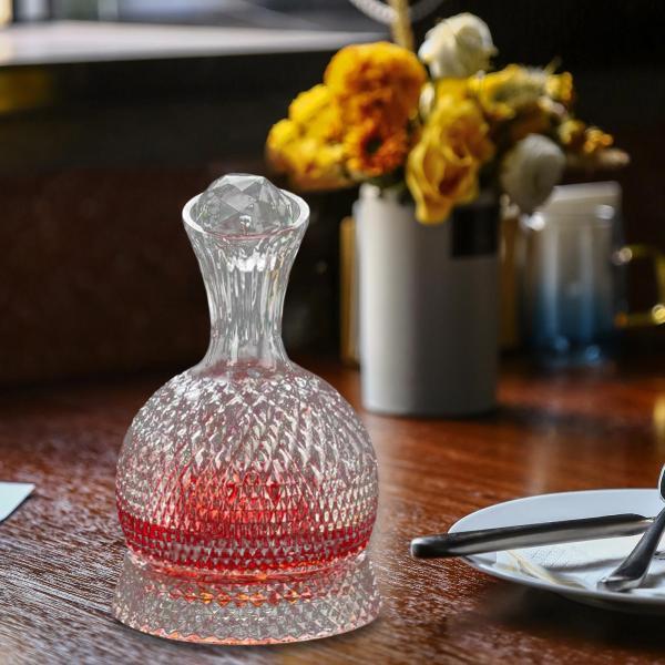 ワインデカンタ 1500 ミリリットル酒デカンタ安全なウイスキーデカンタクリスマスギフト A
