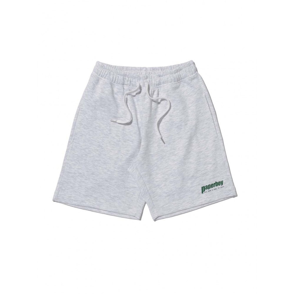 PAPERBOYインスラインハーフパンツホワイトメランジ 7,498円