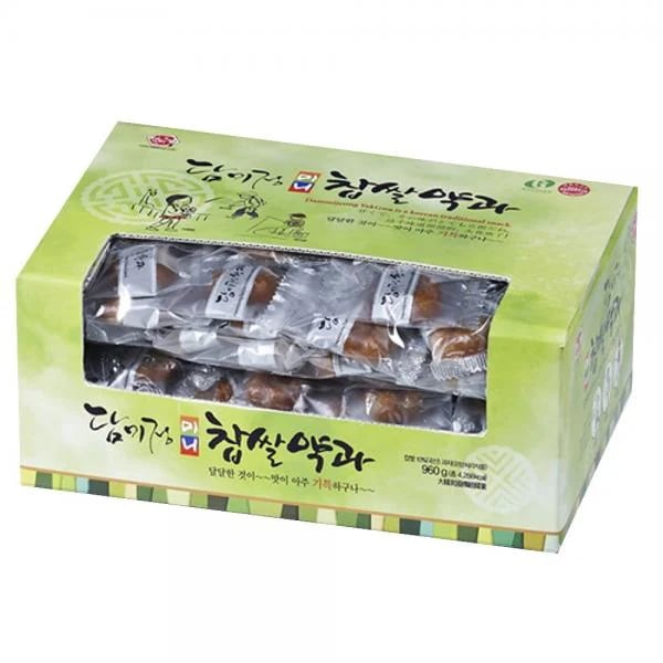 淡美精韓菓 ミニもち米薬菓 담미정한과 미니찹쌀약과