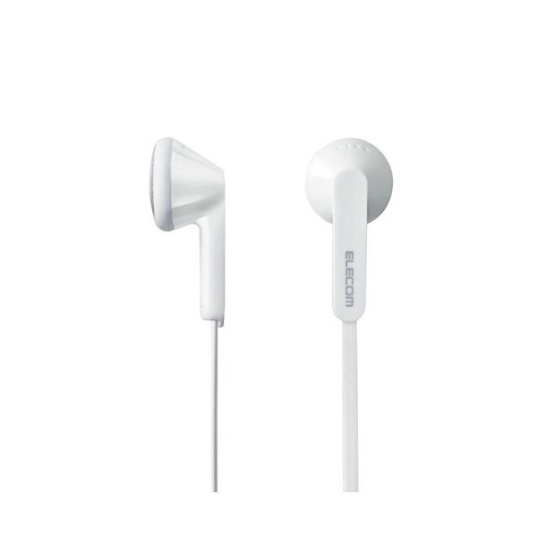 (まとめ)エレコム ステレオヘッドホン(インナーイヤータイプ) EHP-I3510WH(×5セット)