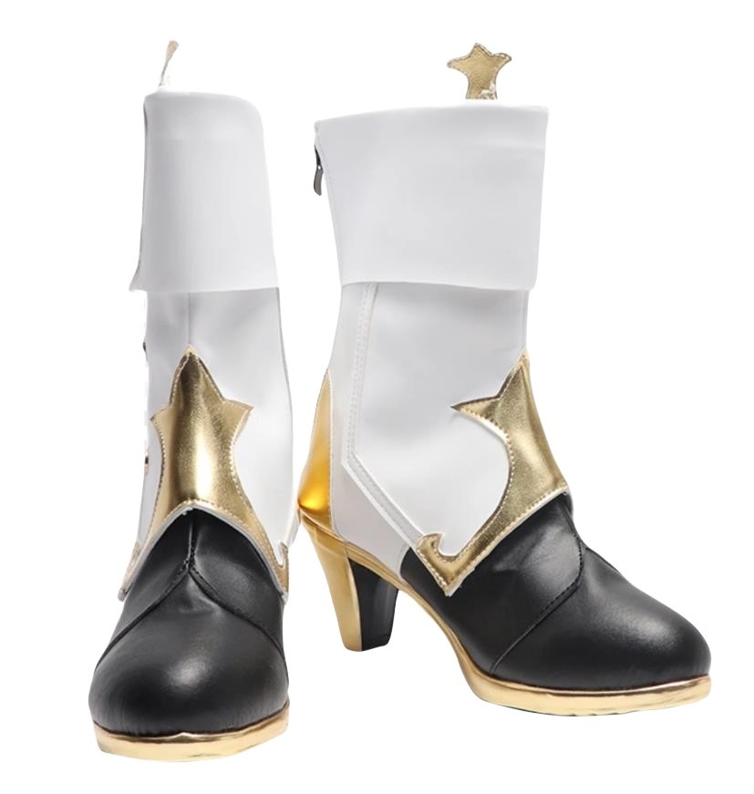 コスプレ靴 原神 げんしん クロリンデ 下駄 シューズ 長靴 コスプレ クリスマス ハロウィン