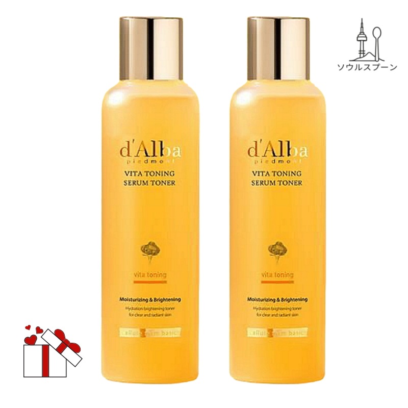 [1+1]ビタトーニングセラムトナー 180ml+180ml/韓国化粧品/ビタミン/しっとりとした保湿/水分補給/スッキリとした印象の肌へ/光彩/敏感な肌/透明感/障壁強化/陳情/