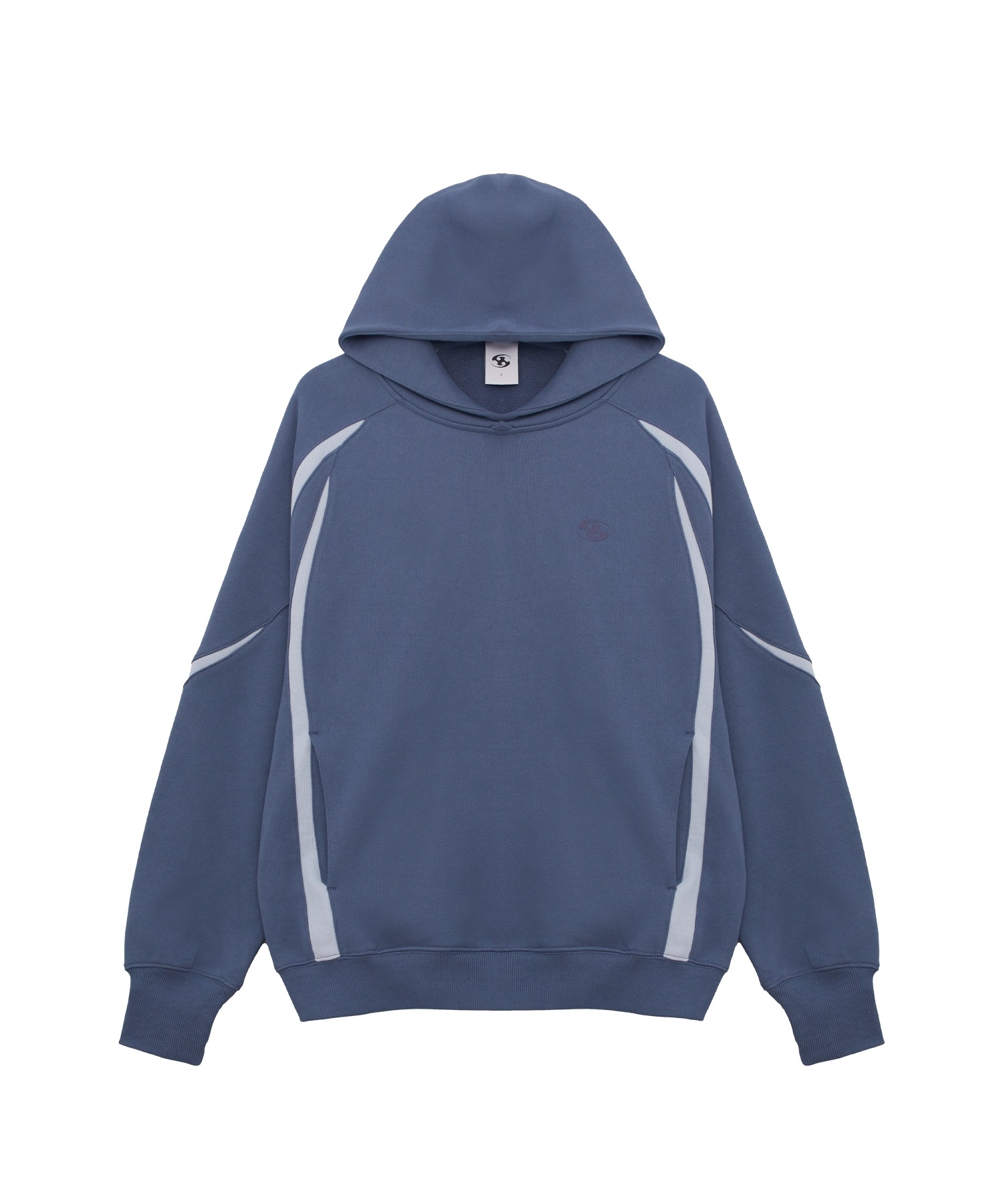【SANSANGEAR】 SLASH HOODIE : NAVY