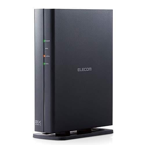 エレコム WiFi ルーター 無線LAN Wi-Fi6 11ax 1201 574Mbps IPv6(IPoE)対応 DXアンテナ監修内蔵アンテナ搭載 セキュリティーWi-Fi搭載 WRC-X1800