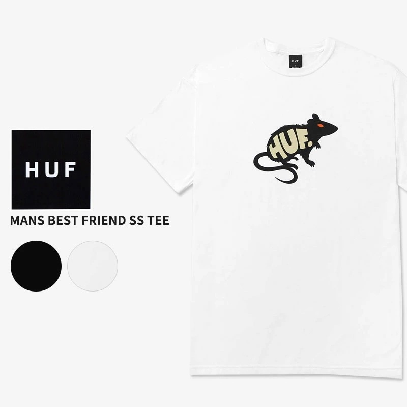 ハフ HUF MANS BEST FRIEND SS TEE 半袖 Tシャツ ショートスリーブTシャツ トップス カットソー メンズ