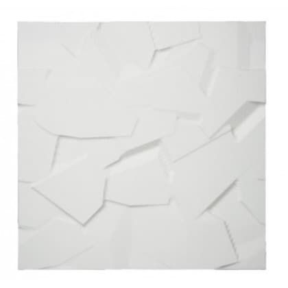 プラデック ウォール アート「クリスタル」 ホワイト PL-15005